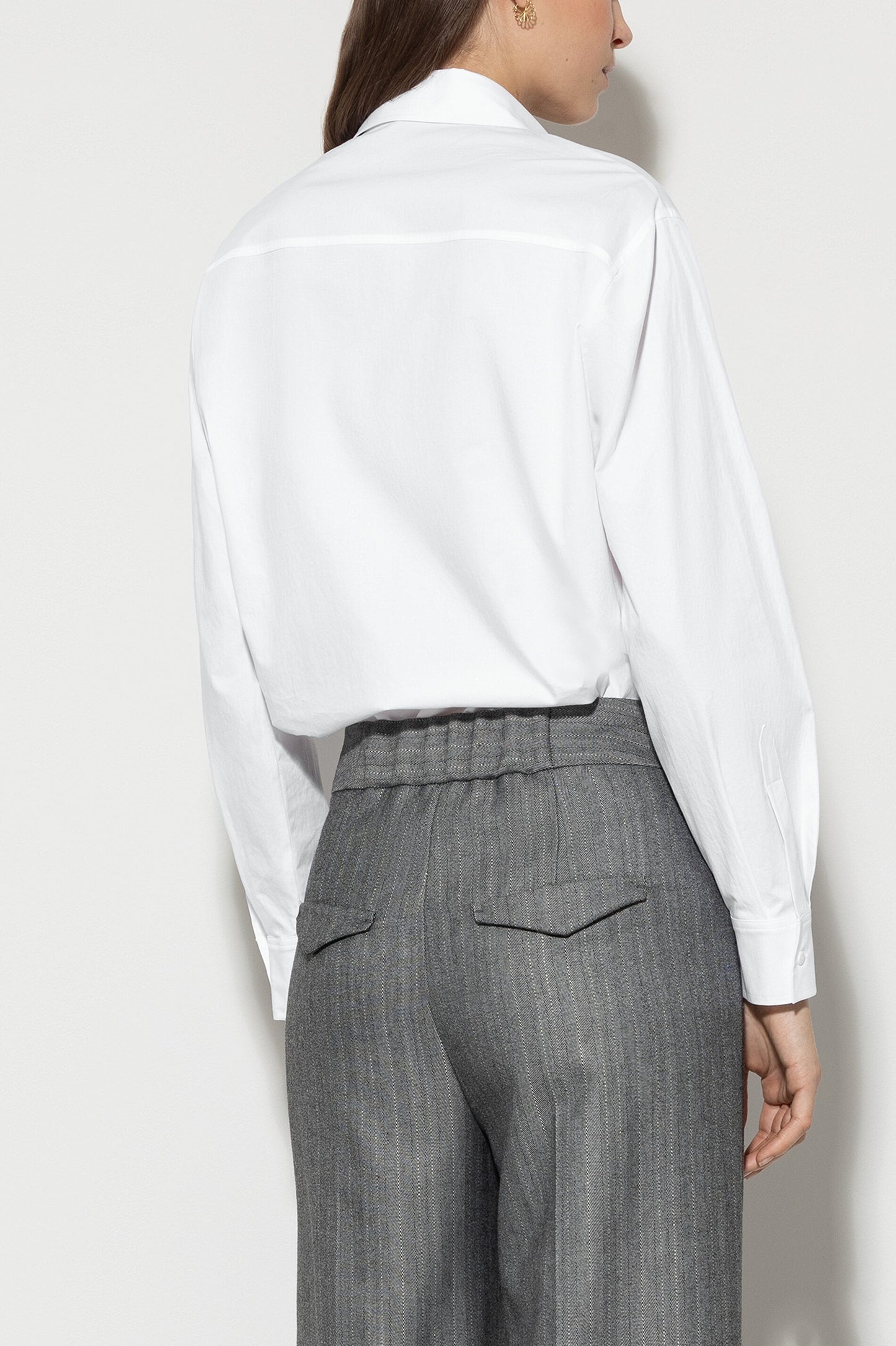 Bluse Pattenttasche