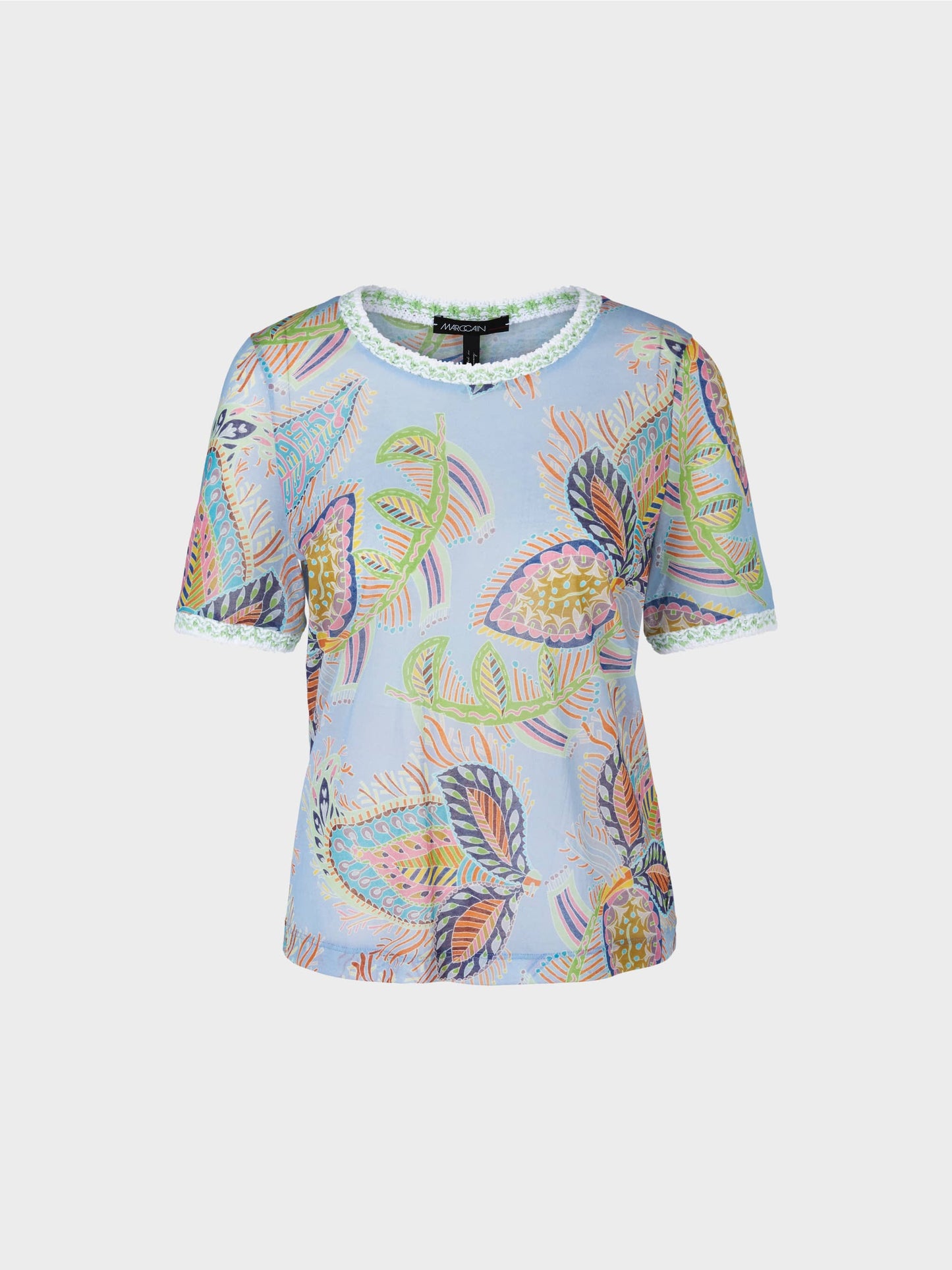 Shirt Blattmotiv