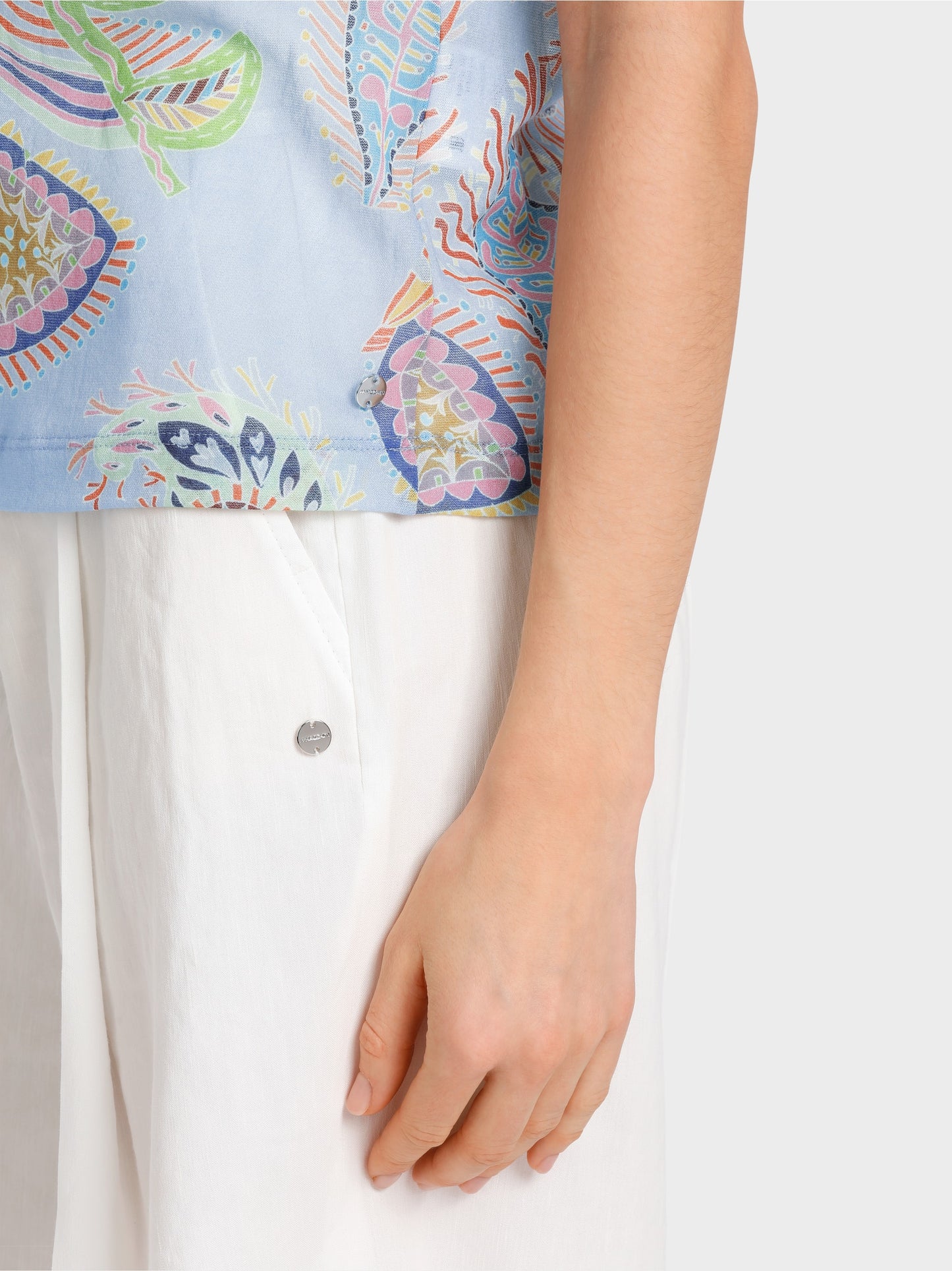 Shirt Blattmotiv