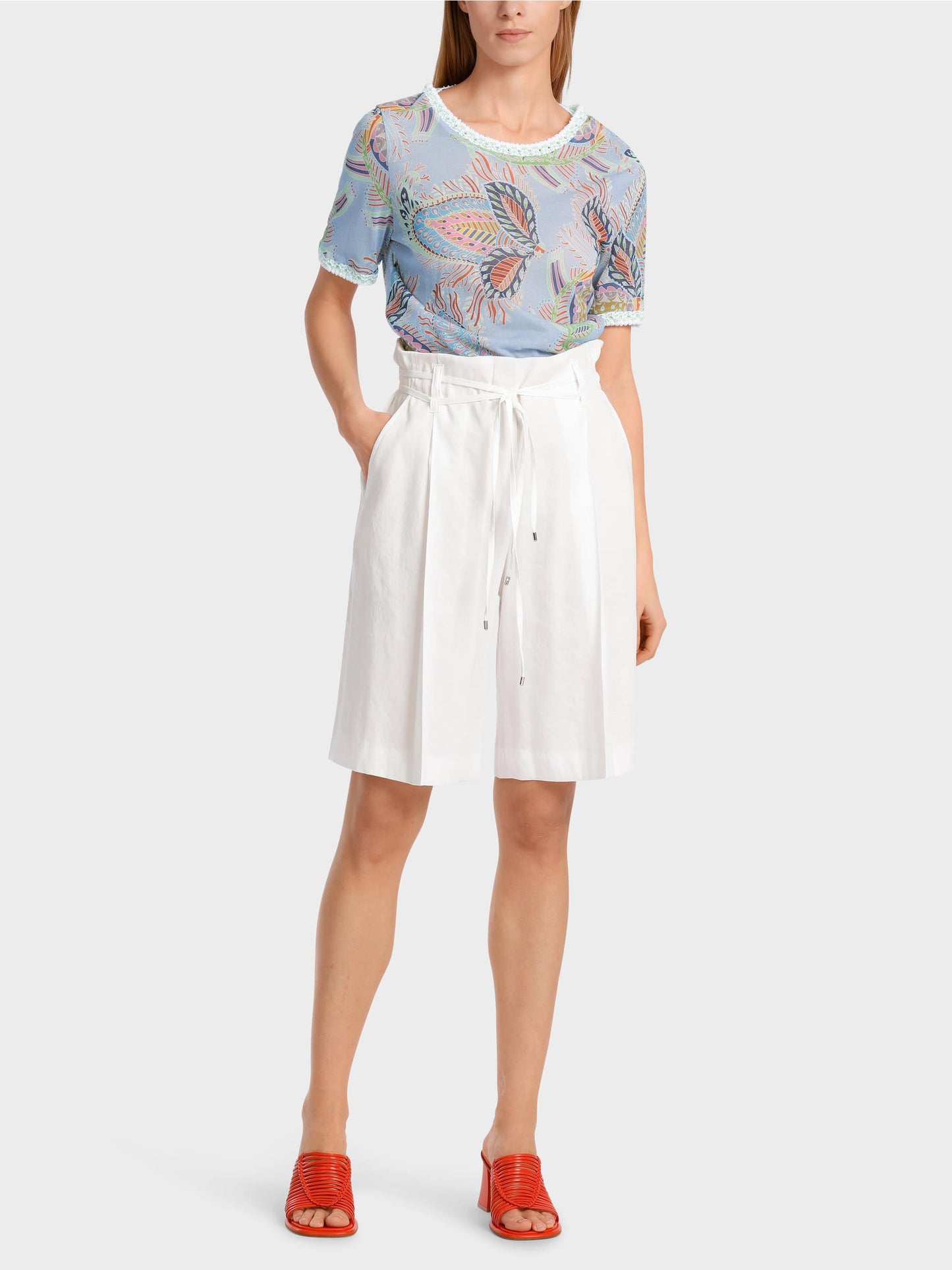 Shirt Blattmotiv