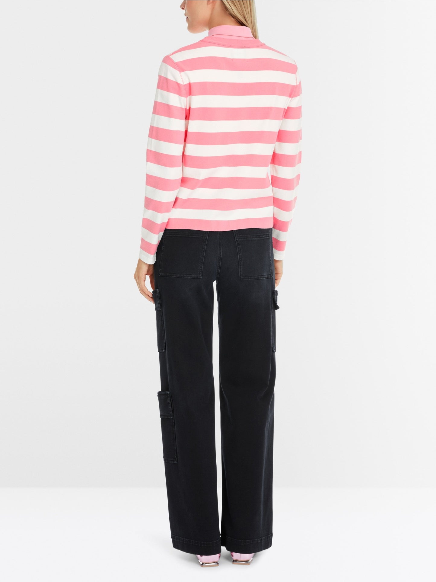 Cardigan gestreift