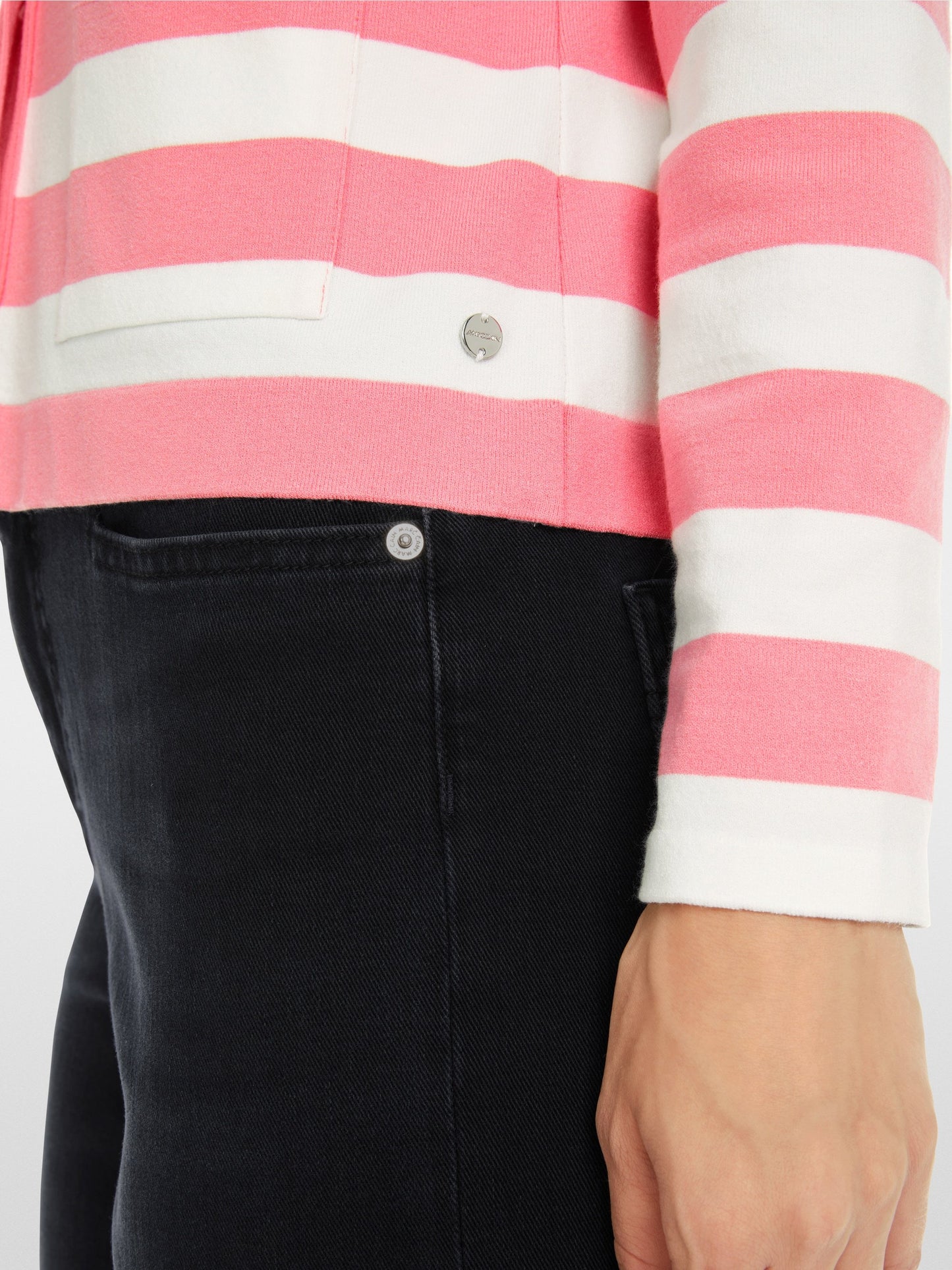 Cardigan gestreift