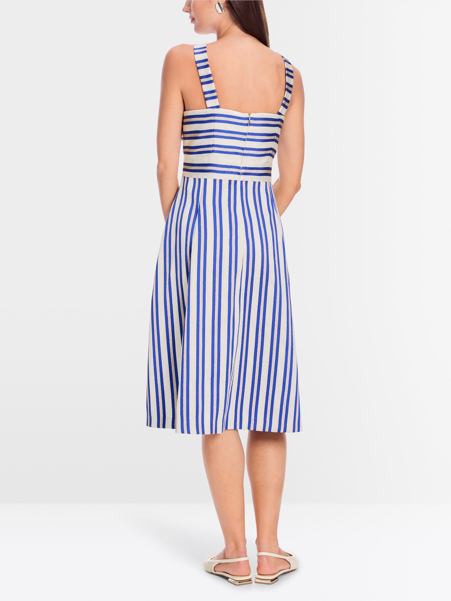 Kleid Streifen