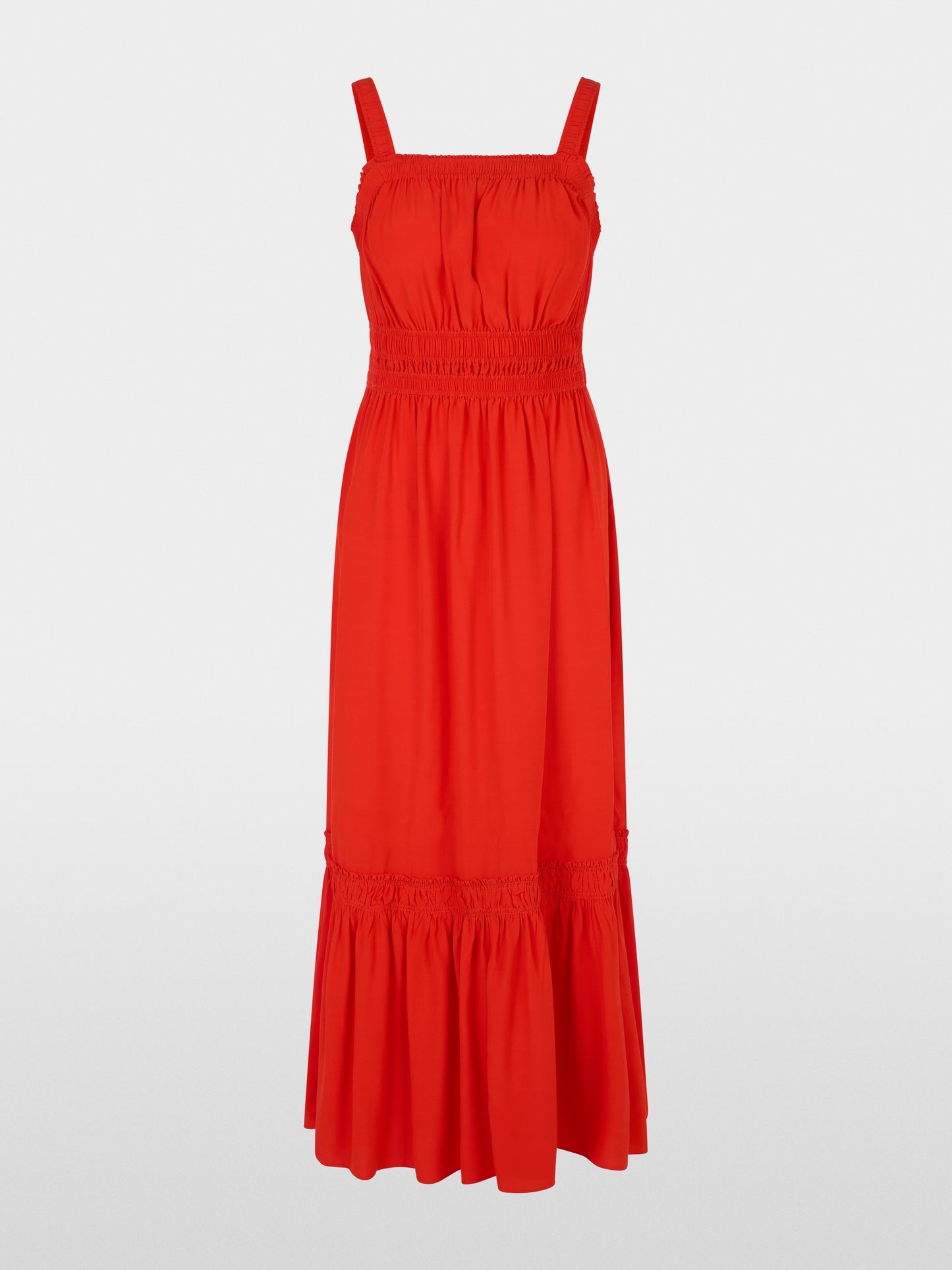 Kleid Rüschensaum