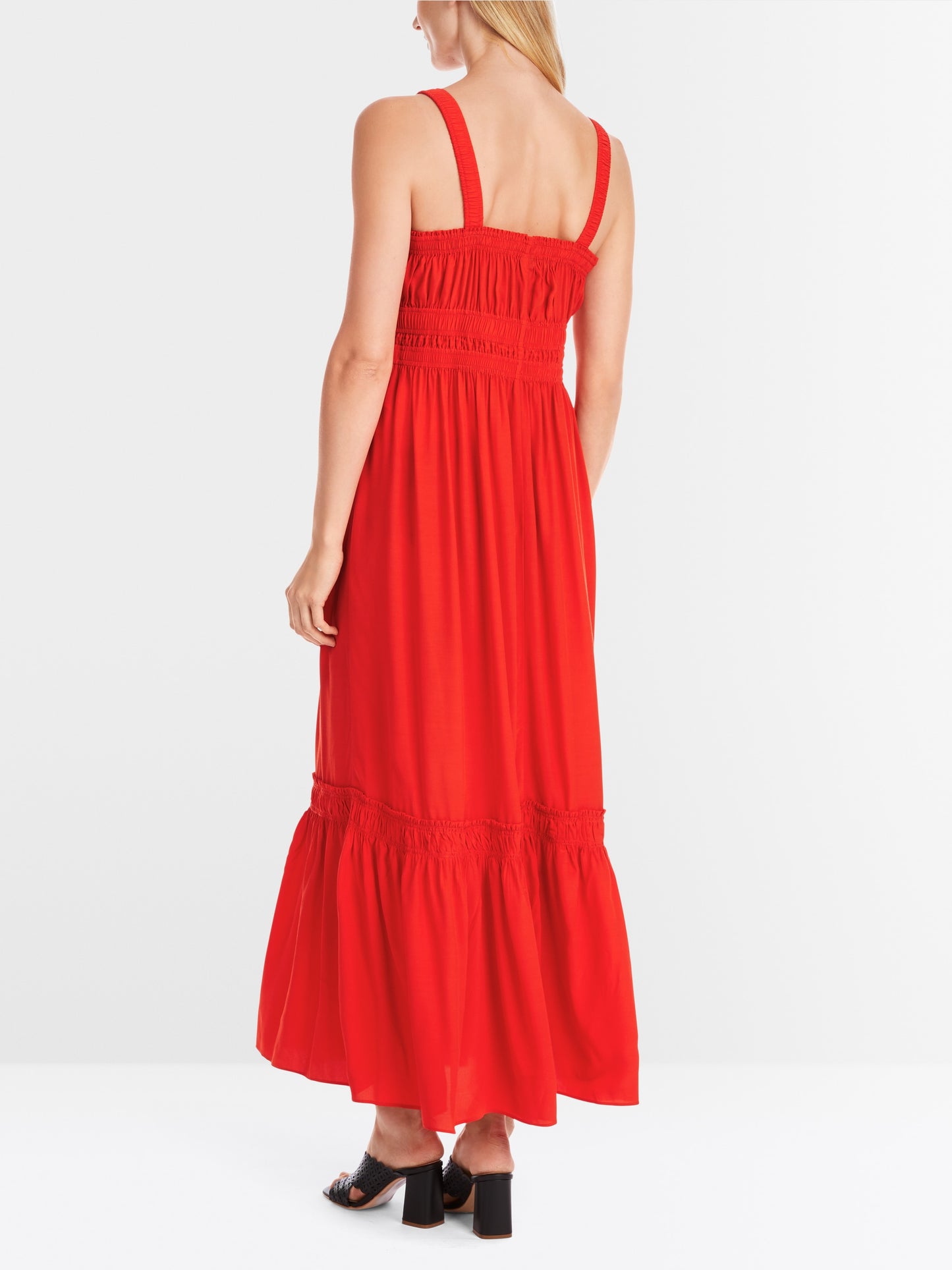 Kleid Rüschensaum