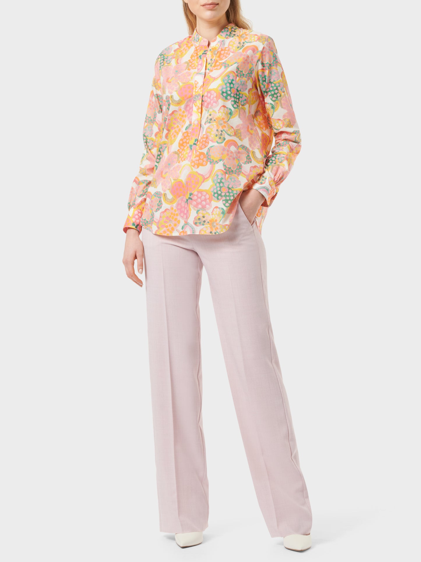 Bluse Blumen