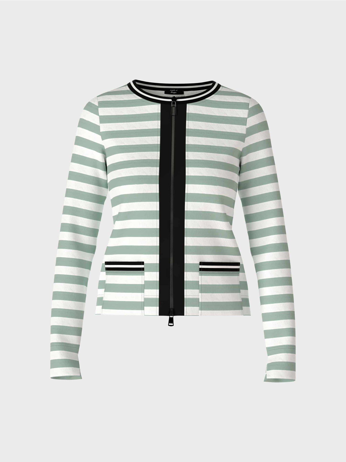 Strickjacke gestreift