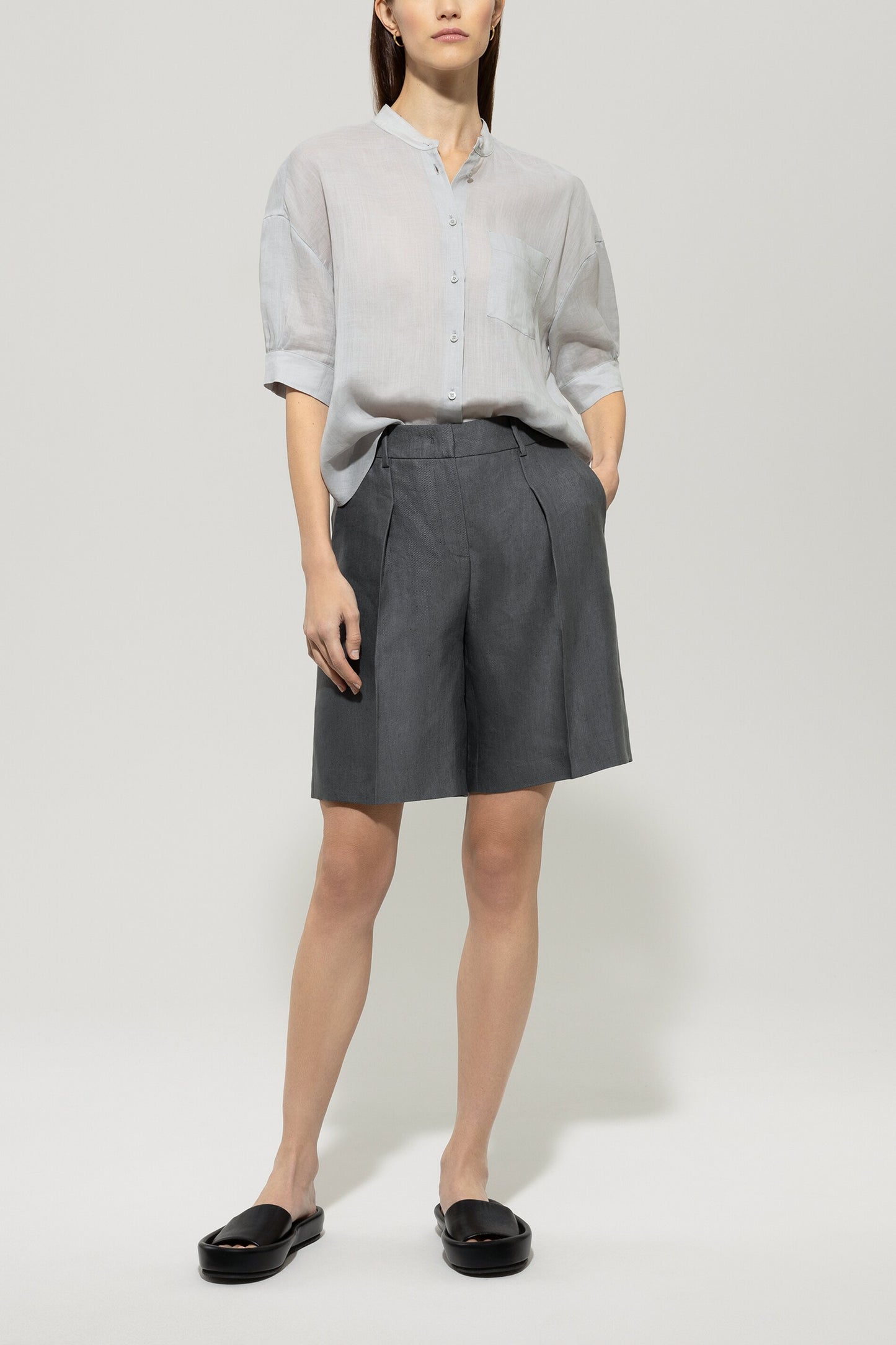 Bluse Ramie
