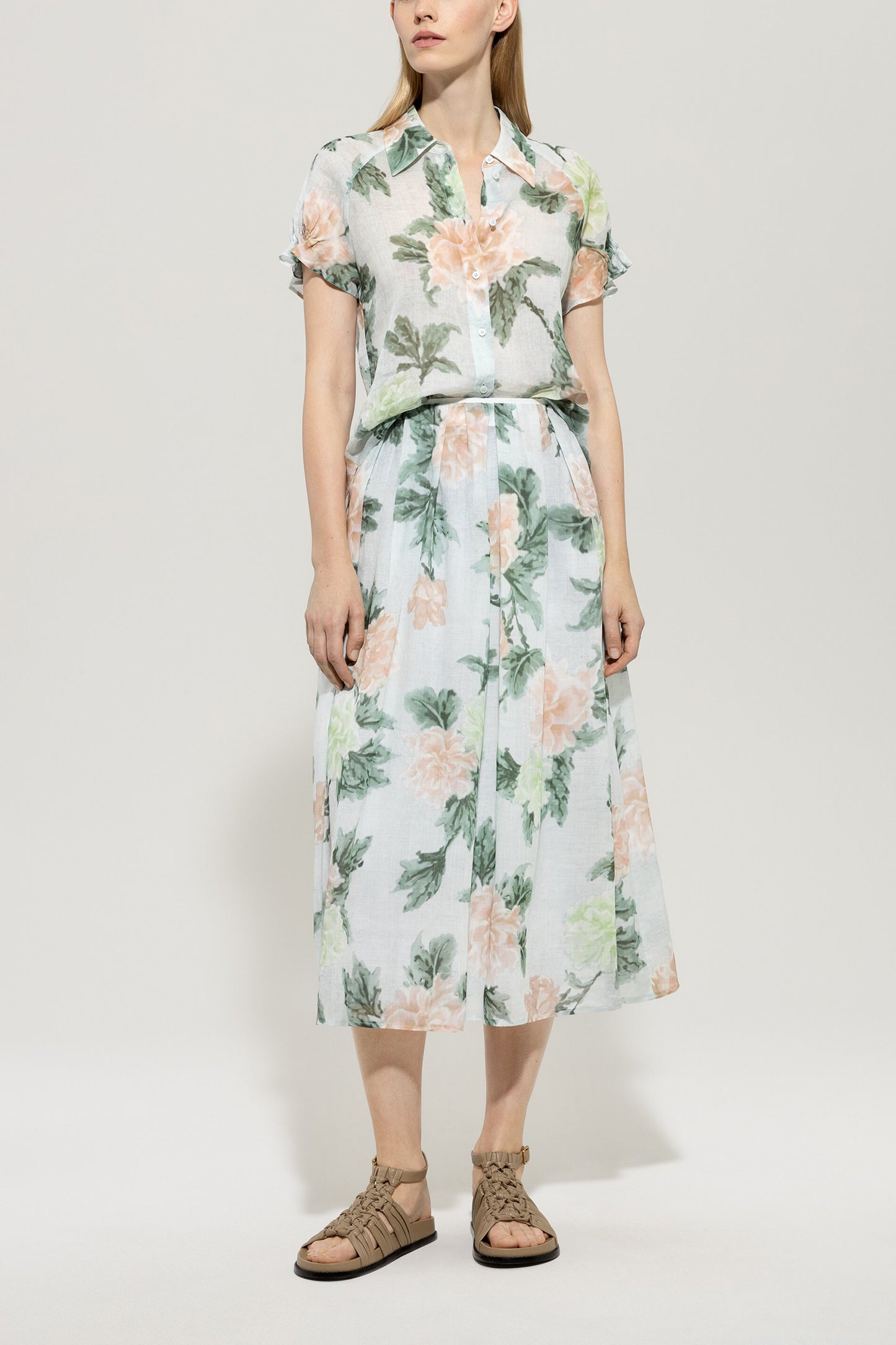 Bluse mehrfarbig