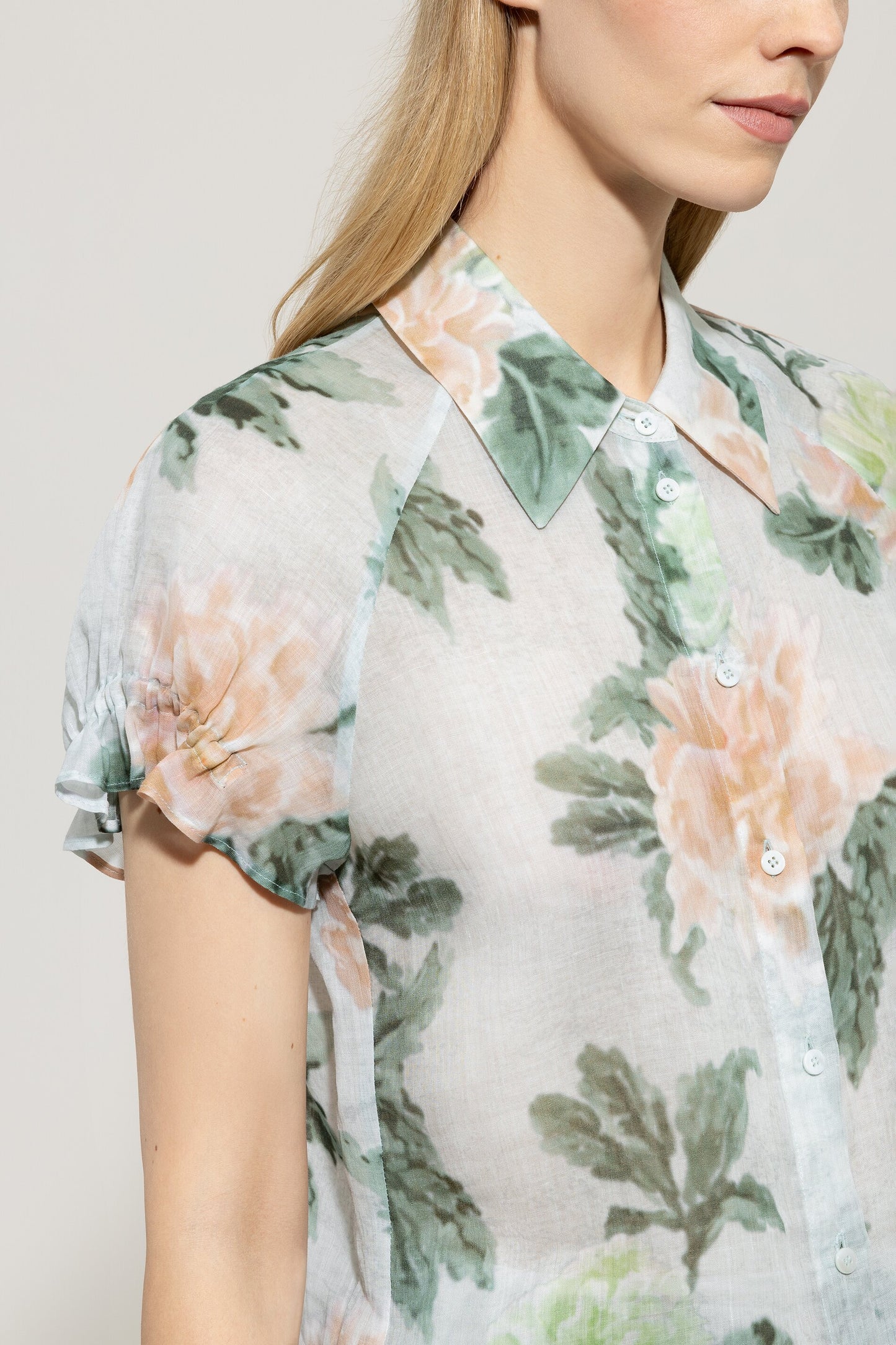 Bluse mehrfarbig