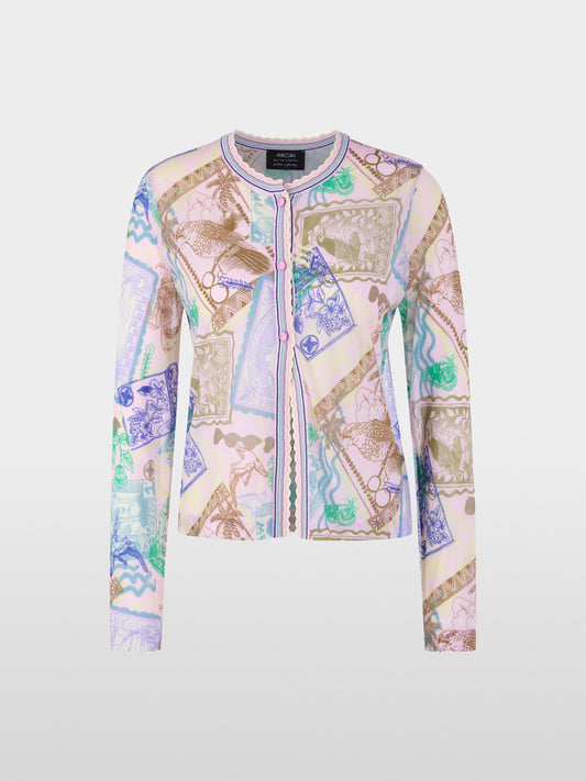 Cardigan bedruckt