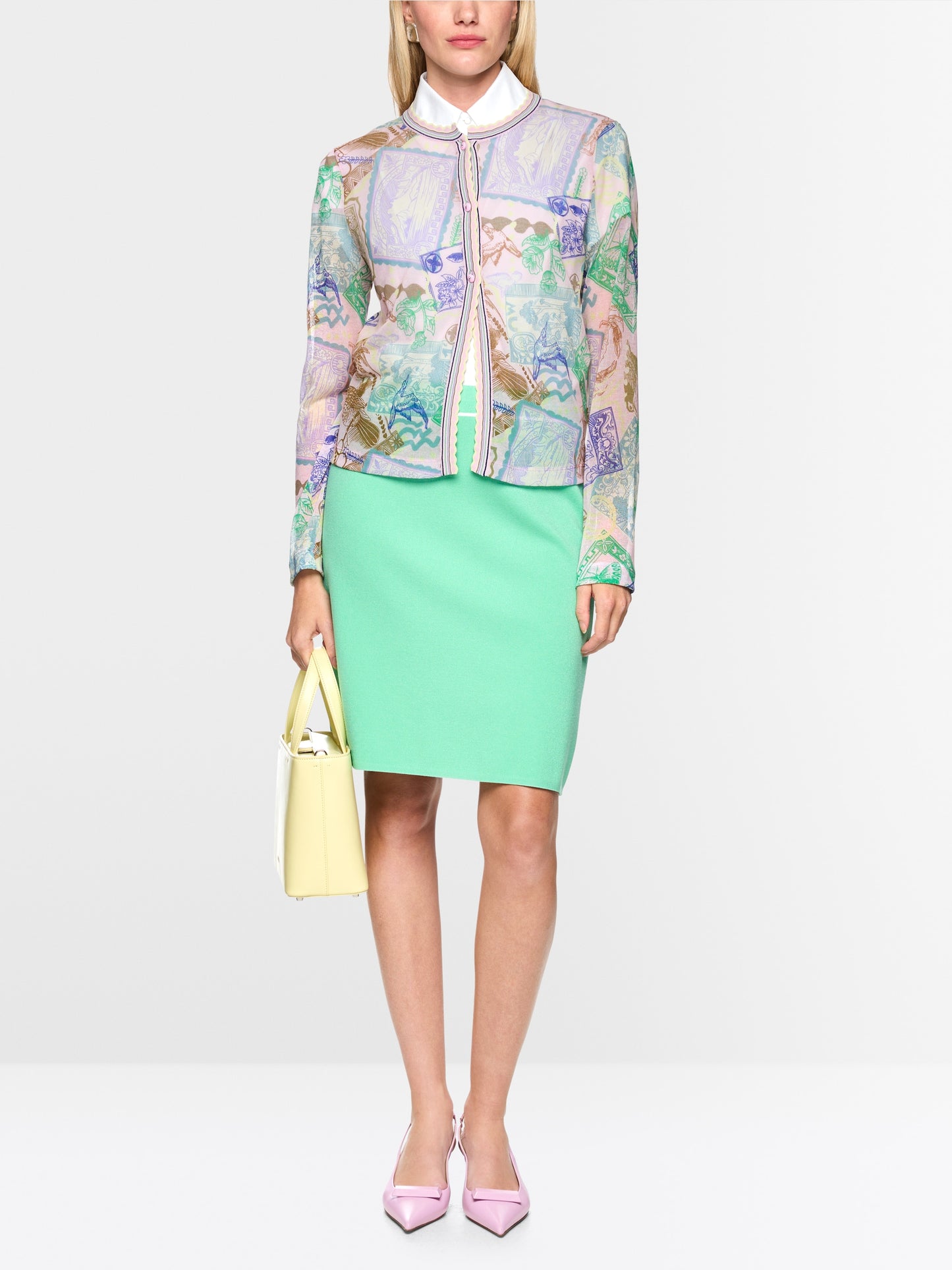 Cardigan bedruckt
