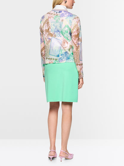 Cardigan bedruckt