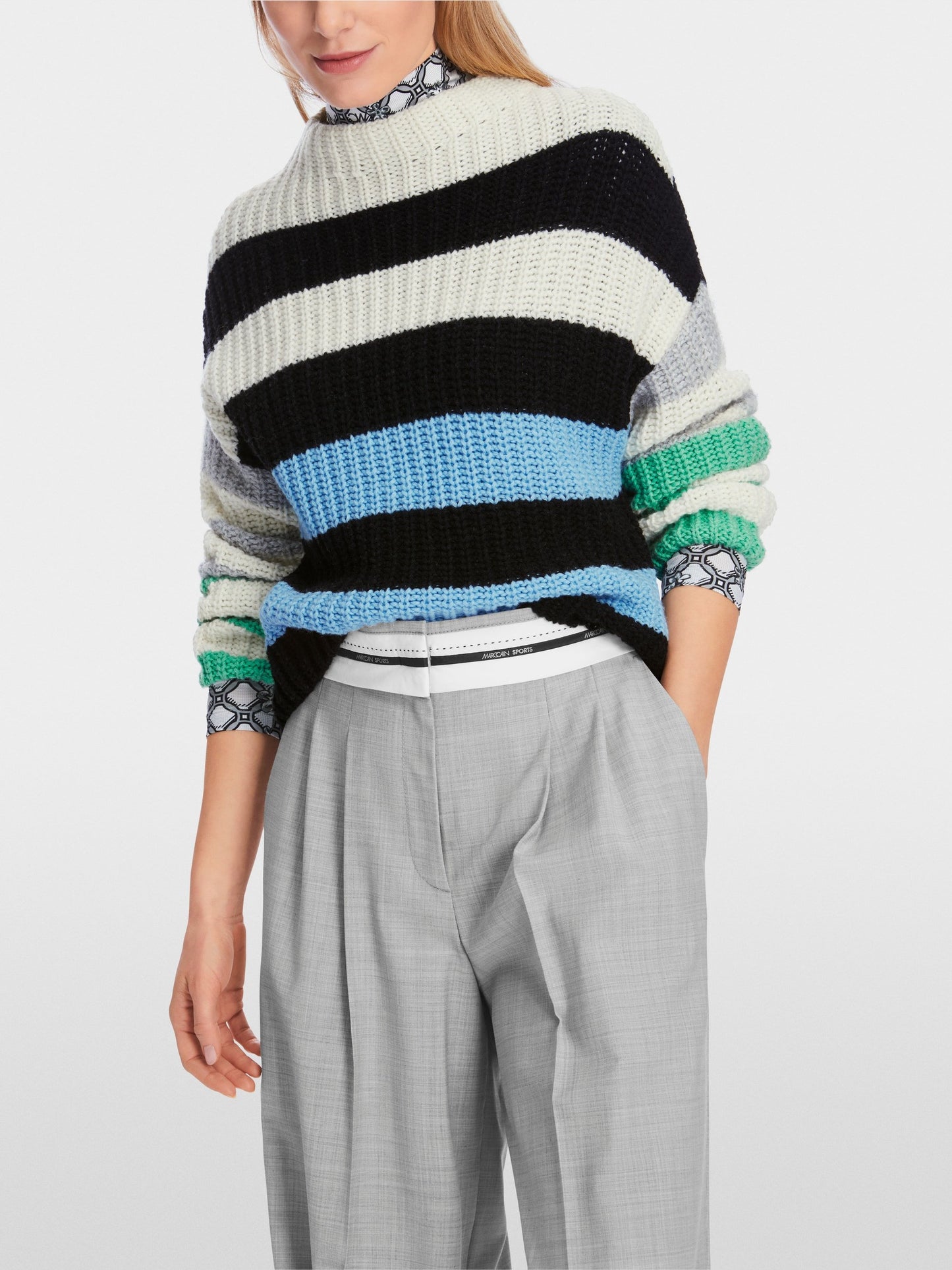 Sweater gestreift