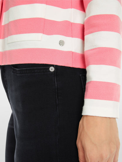 Cardigan gestreift