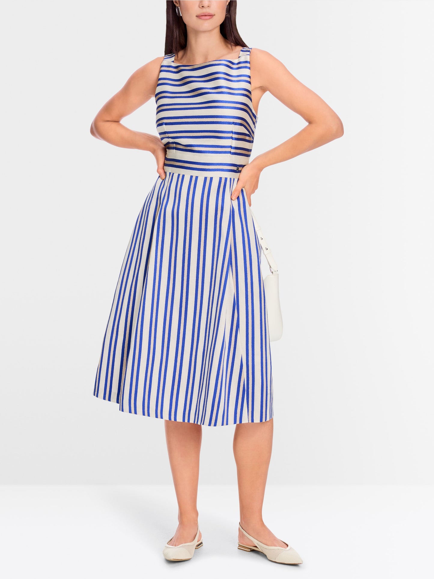 Kleid Streifen