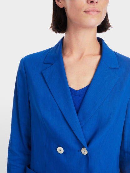 Blazer Leinen-Mix