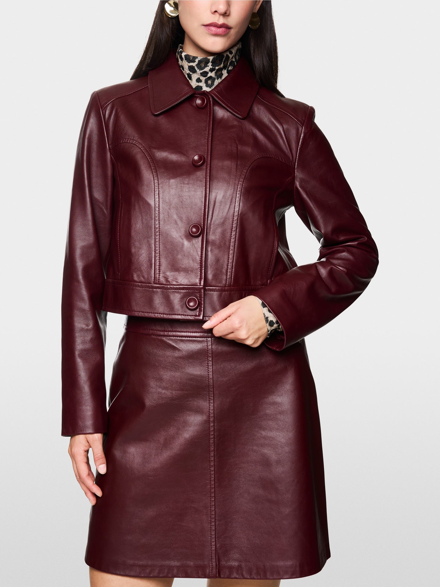 Jacke Leder