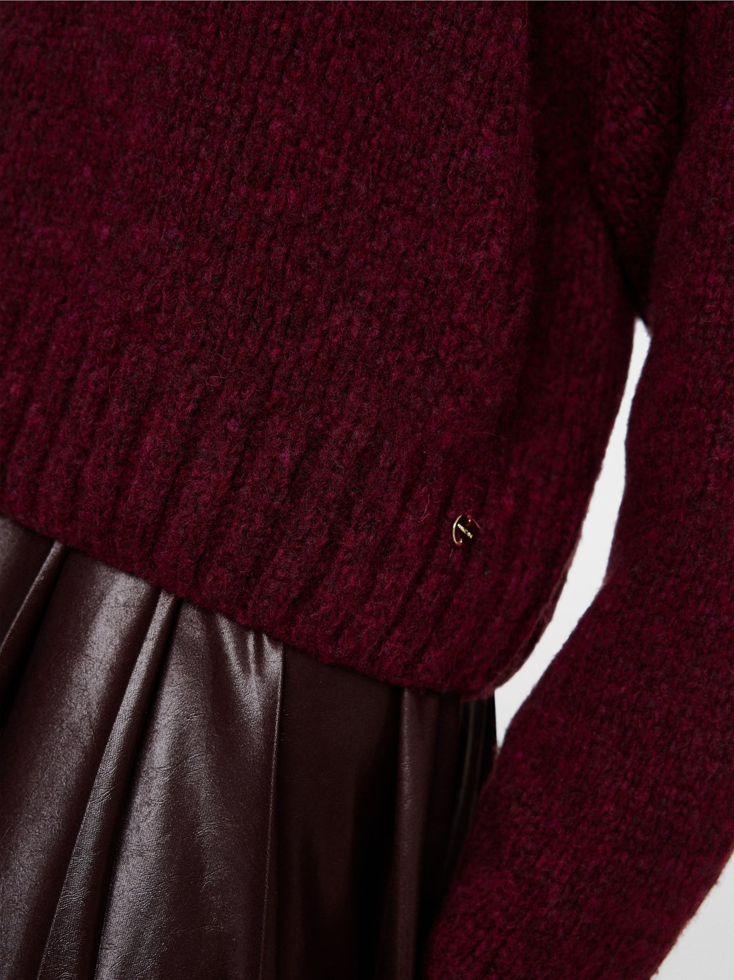 Pullover Stehkragen