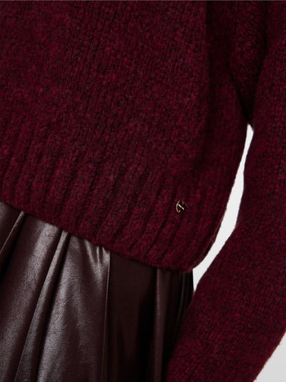 Pullover Stehkragen