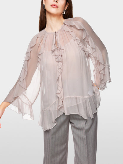 Bluse Volant